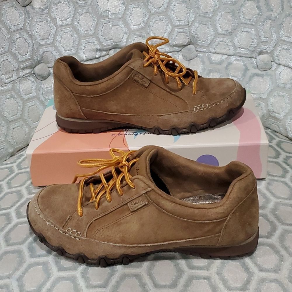 Skechers Brown Suede Shoes 